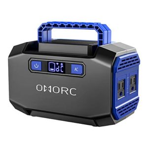 OMORC Mpow Portable Power Station 167Wh 45000mAh Portable Power Supply Portable Camping Generator Battery Backup with 2 AC Outlets(250W Peak),2 USB &3 DC Ports Solar Generators for Emergence CPAP
